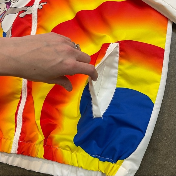 Vintage Members Only x Looney Tunes Space Jam Hooded Jacket - Picture 7 of 14